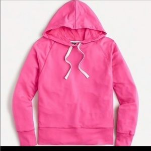 J. CREW cloud fleece hoodie ladies sz Large